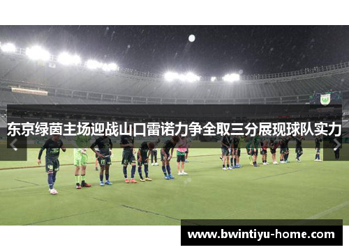 东京绿茵主场迎战山口雷诺力争全取三分展现球队实力